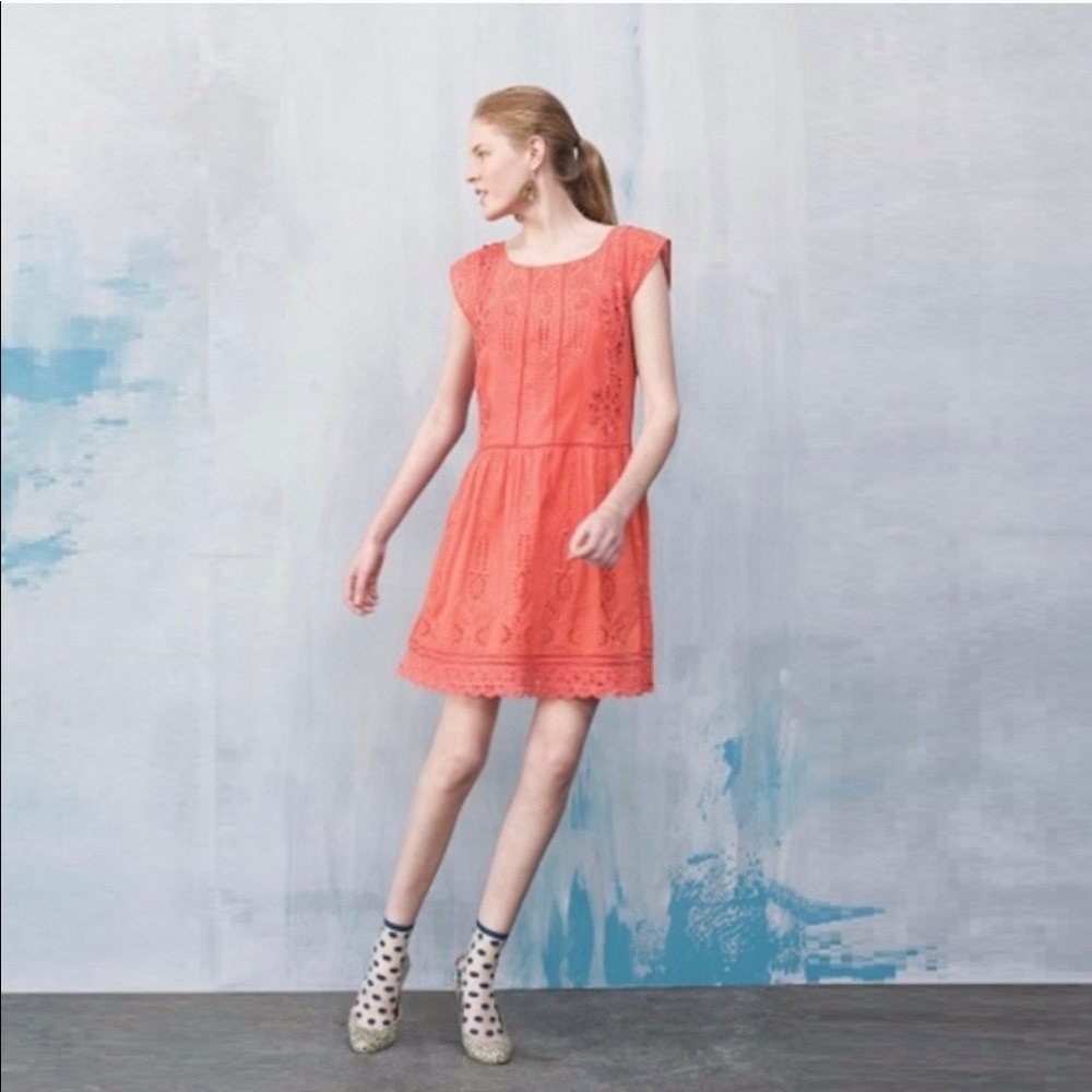 ❌SOLD❌ 🎉🎉Anthro | Meadow Rue | Embroidered Eyelet Sundress🎉🎉
